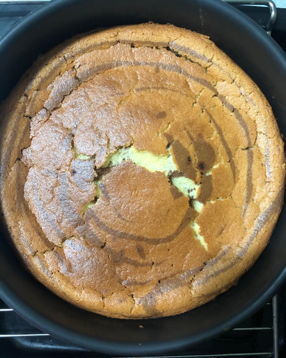 斑马纹酸奶蛋糕