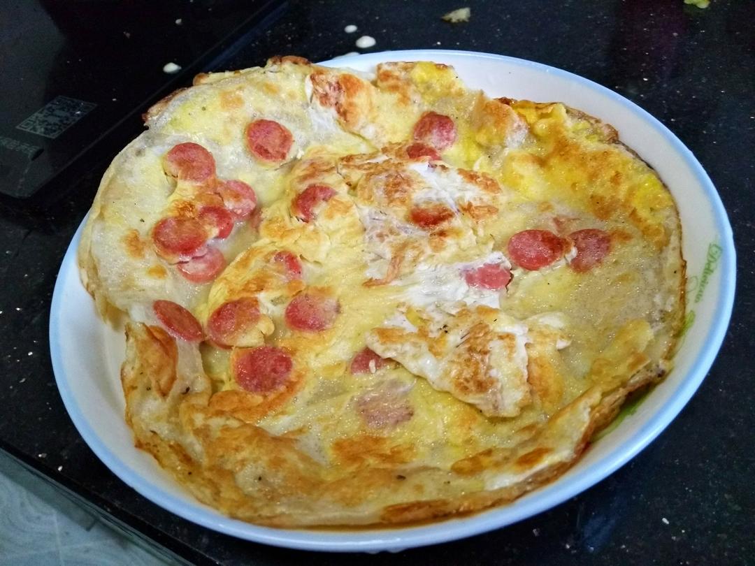 火腿鸡蛋饼