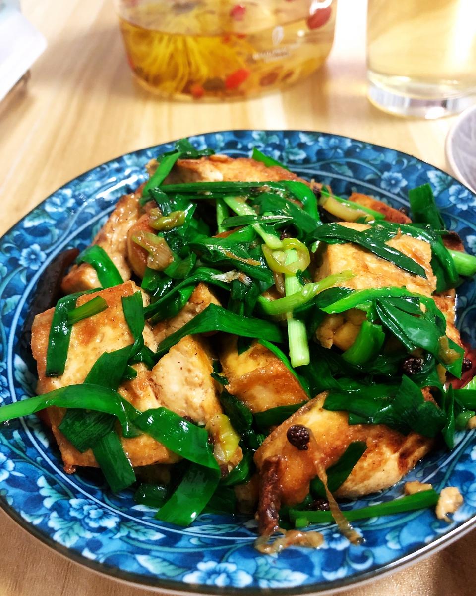 nun香 nun香 の 韭菜煎豆腐