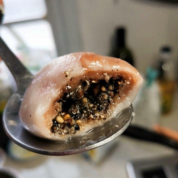 大理石汤圆，不一样的圆子