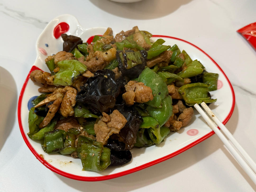 😍超好吃！还原费大厨辣椒炒肉！