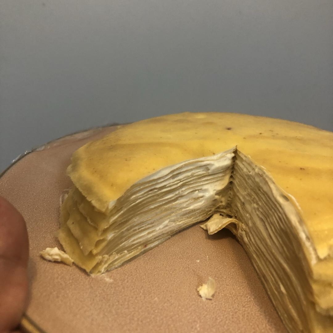 榴莲千层（超软糯蛋皮配方٩( ᐛ )و
