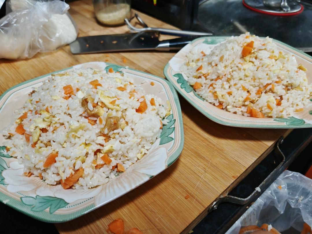 【一碗蛋炒饭】最最最简单的炒饭！！！