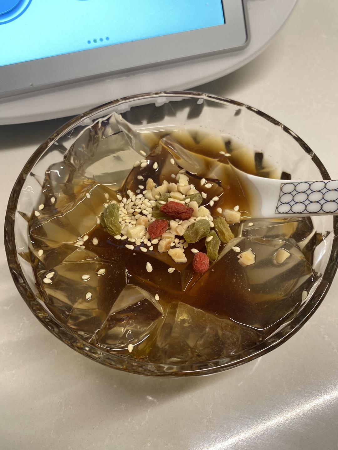 消暑必备 免手搓冰粉的做法