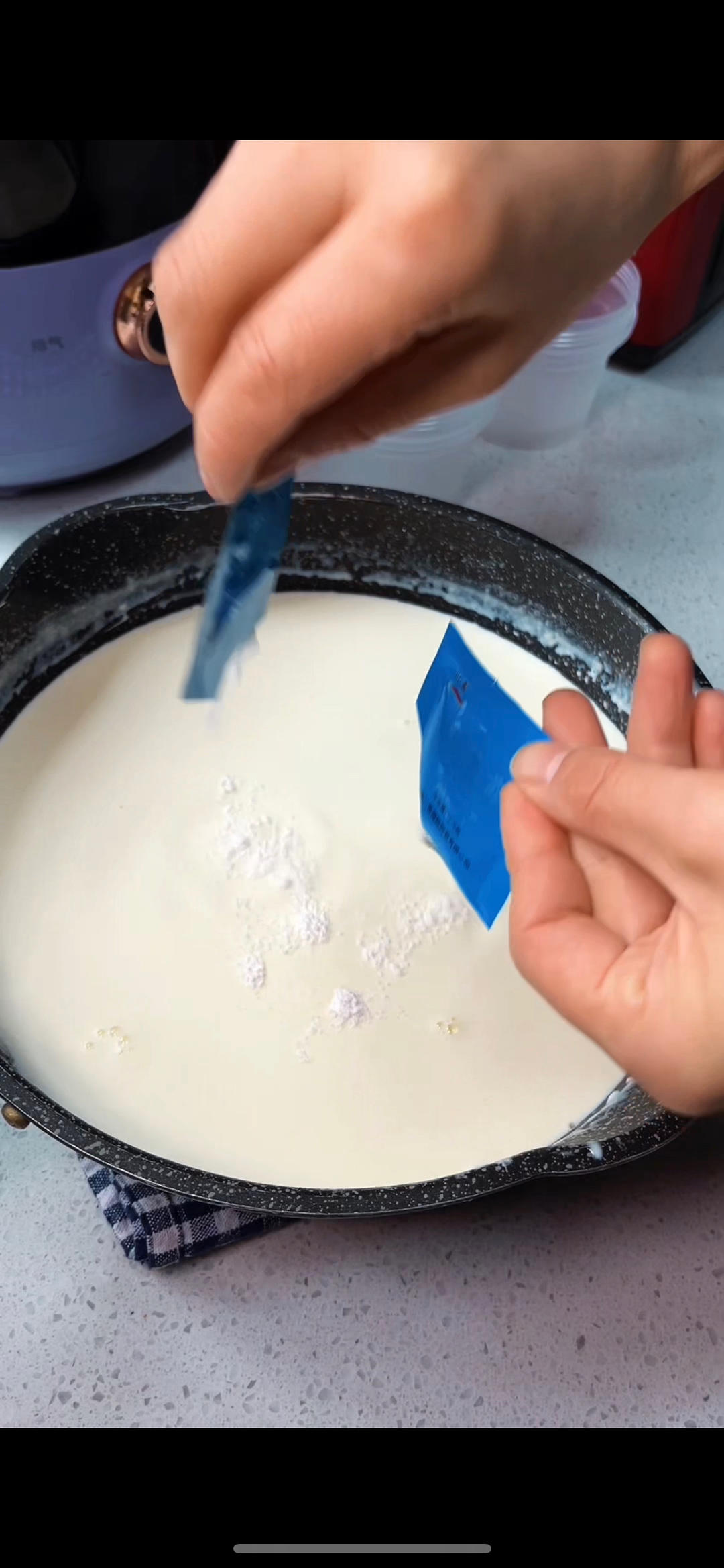 纯奶手撕吐司的做法 步骤1