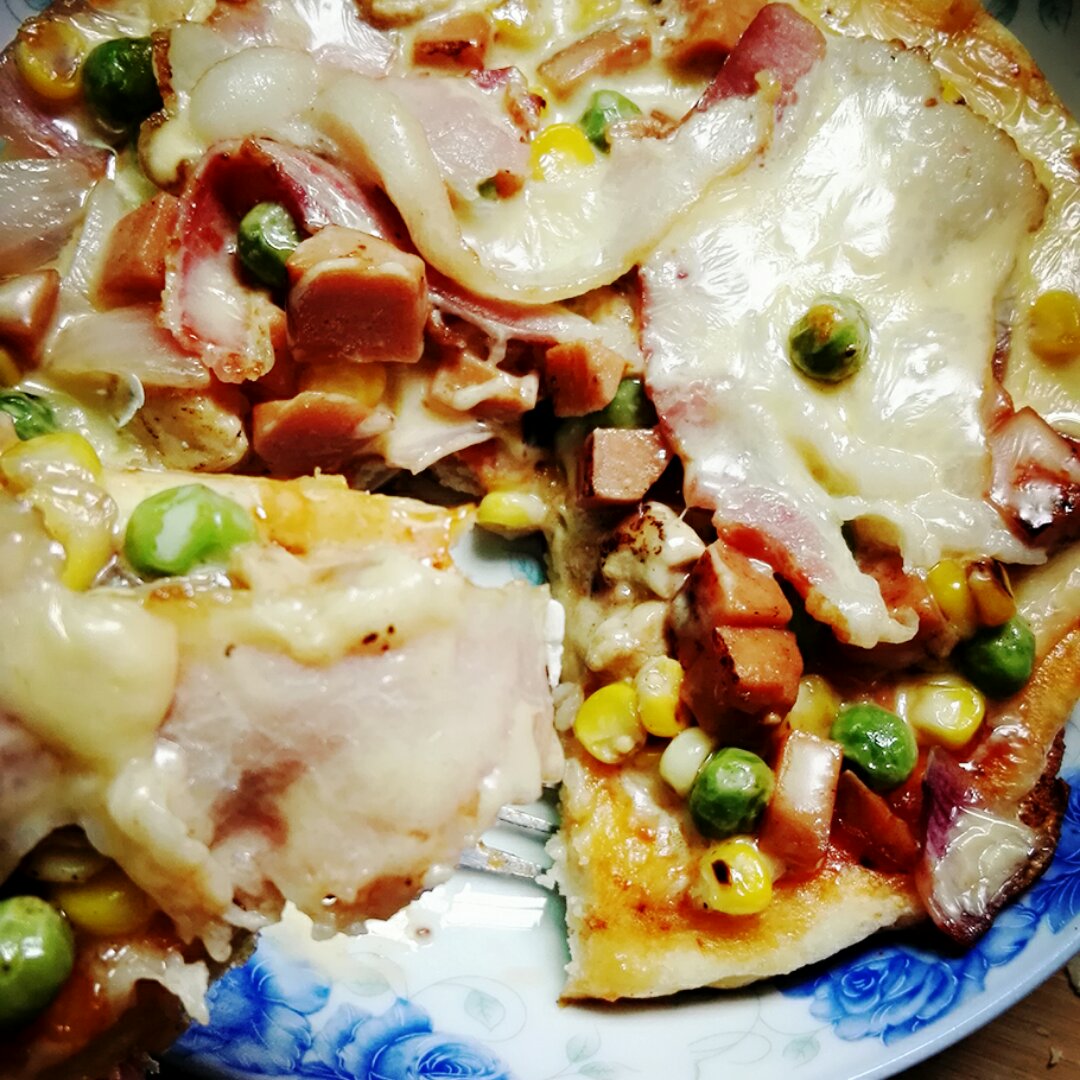 平底锅什锦脆底披萨