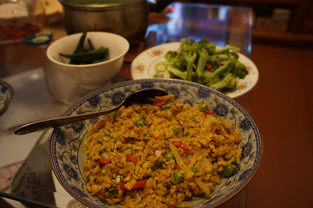 什蔬咖喱炒饭