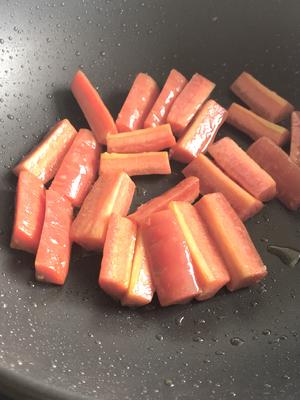 胡萝卜青椒鸡肉条的做法 步骤8
