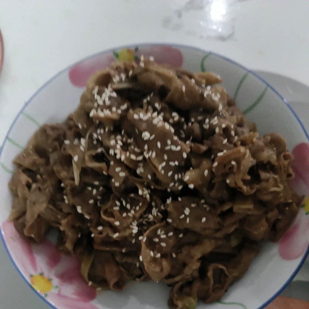 葱爆孜然羊肉卷