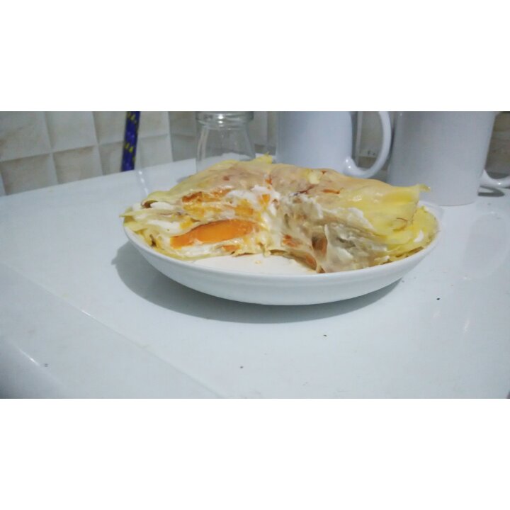 芒果千层蛋糕，100%成功告别煎皮无能