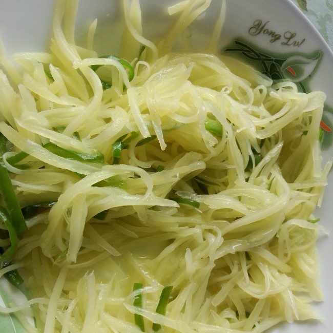 青椒土豆丝