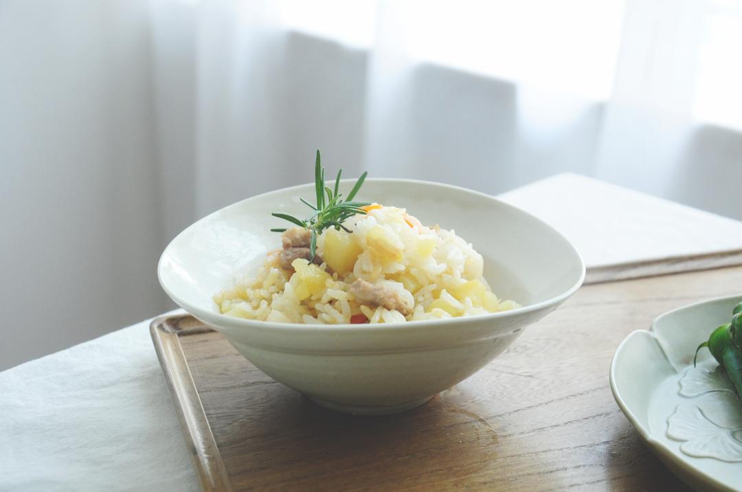 香喷喷的土豆饭的做法