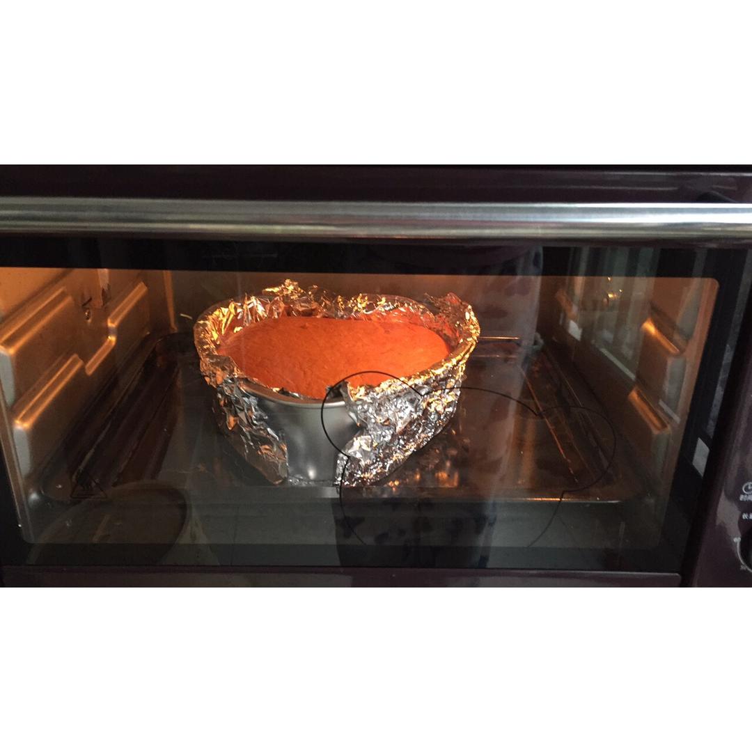 8寸戚风蛋糕（改良君之配方）#皮黑森林#