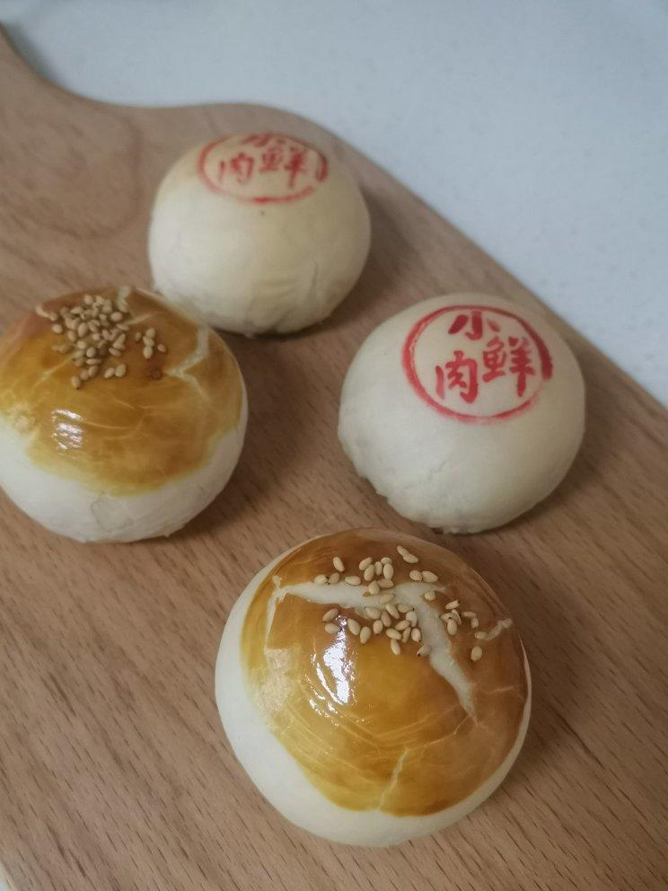 泳式鲜肉榨菜月饼