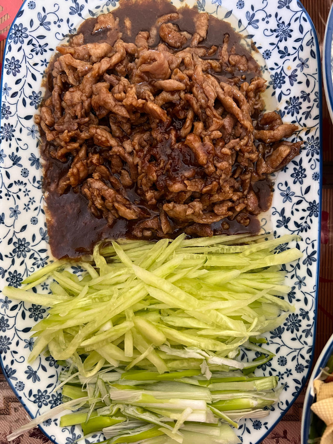 京酱肉丝