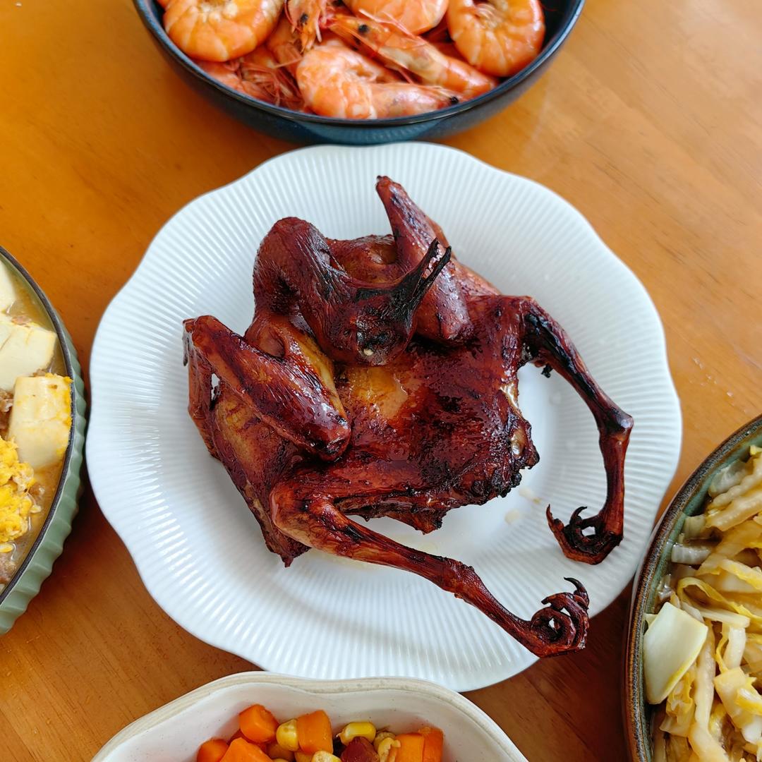 空气炸锅版烤乳鸽