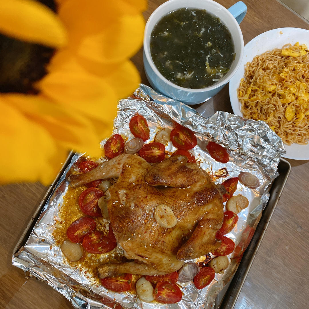 法式香料烤鸡腿