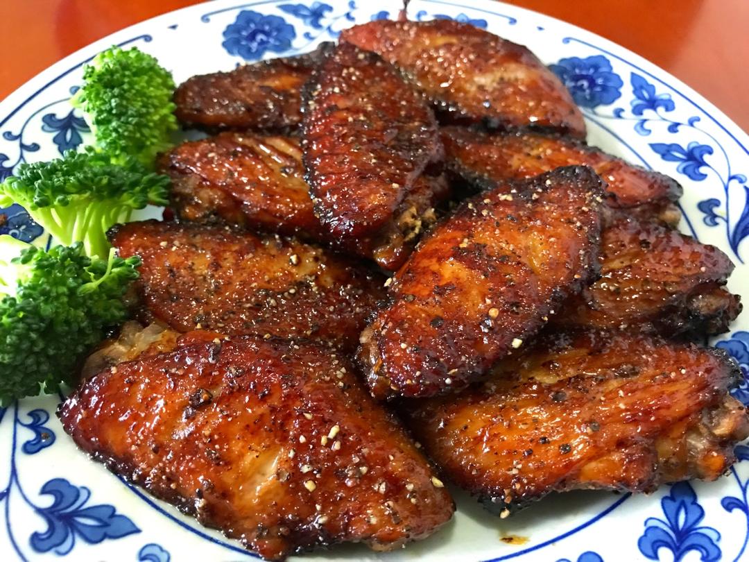 香烤黑椒鸡翅