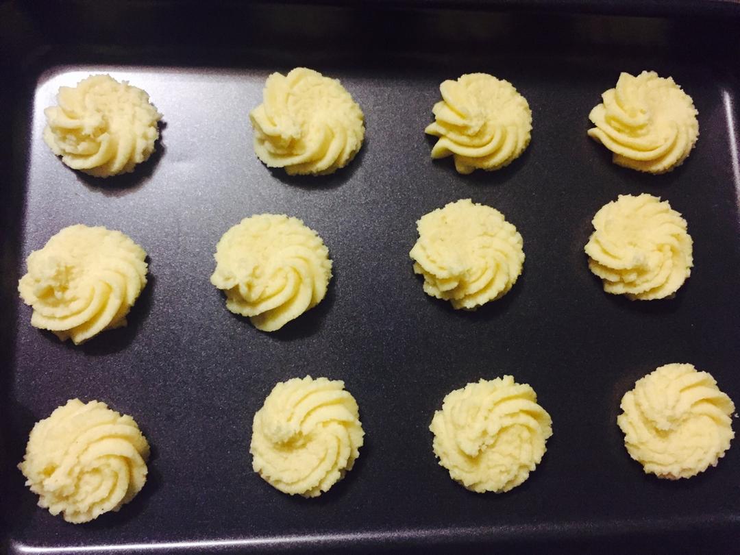 黄油曲奇（绝对成功的经验分享）
