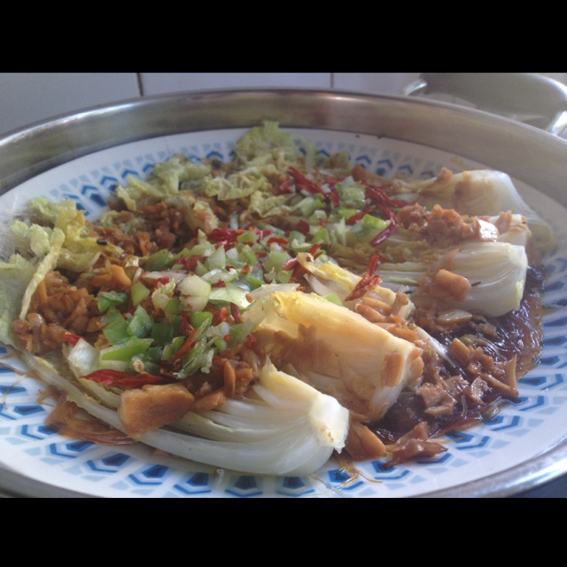 蒜蓉粉丝蒸娃娃菜