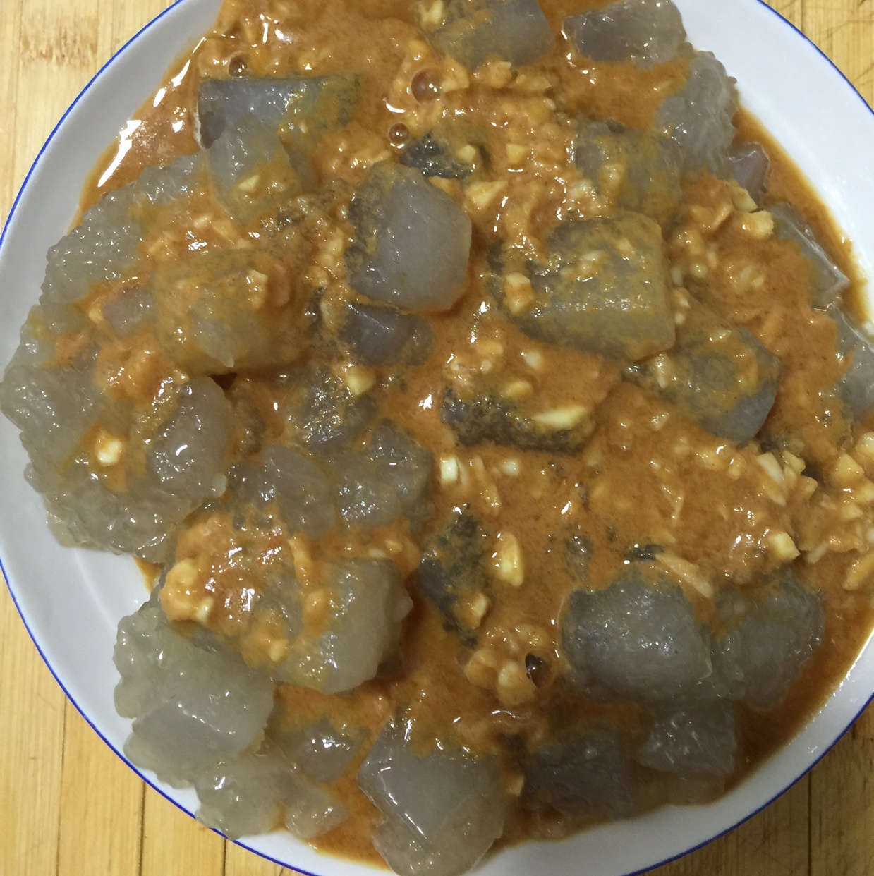 油煎焖子