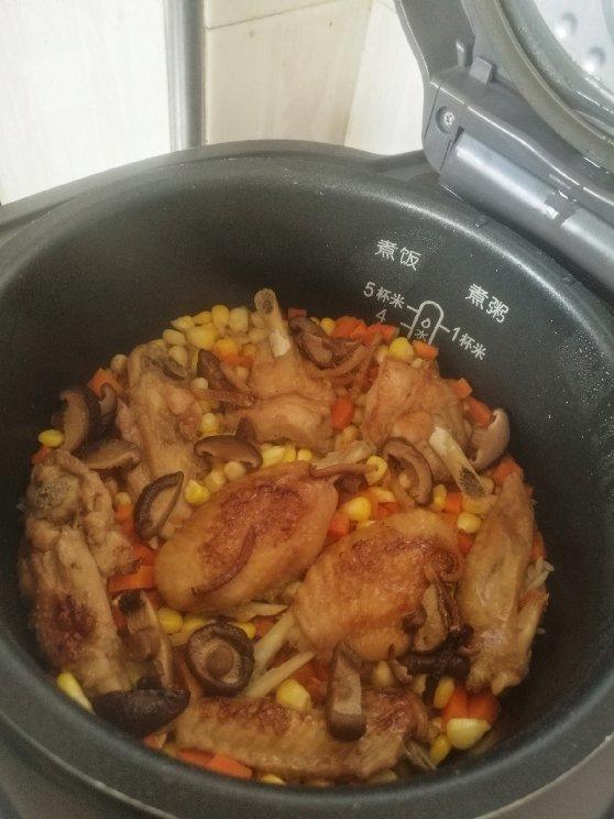 鸡翅焖饭