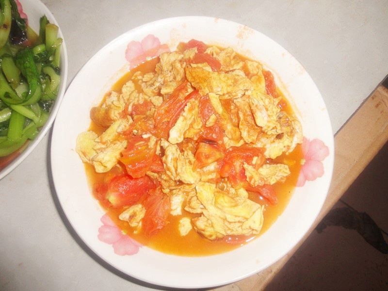 西红柿炒鸡蛋