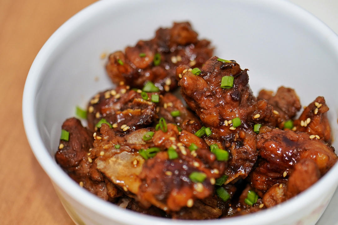 糖醋排骨/糖醋小排（不放油）（12345口诀做出正宗上海本帮）