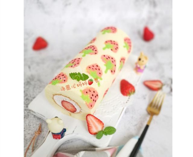 草莓蛋糕卷🍓