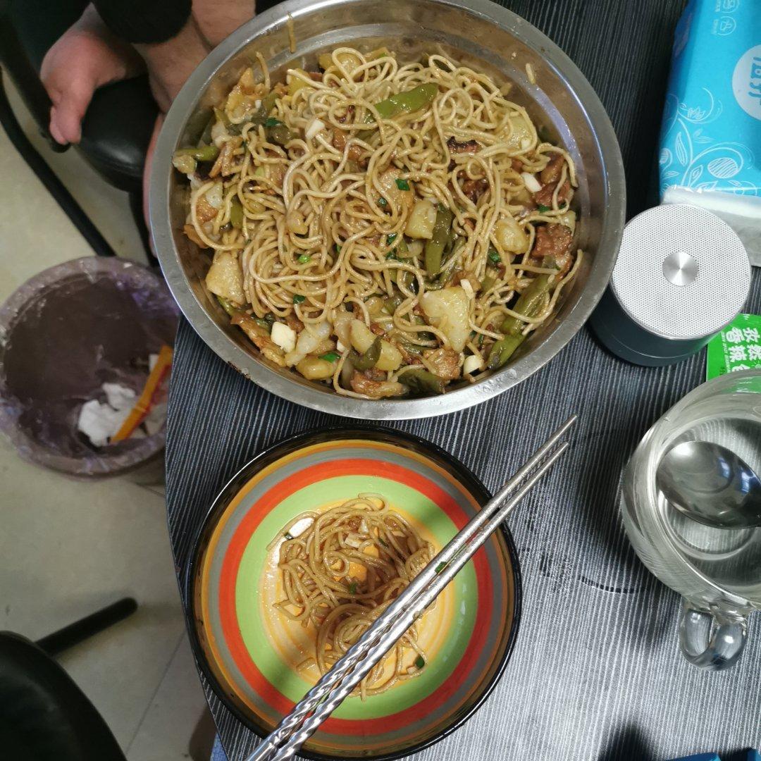 豆角焖面