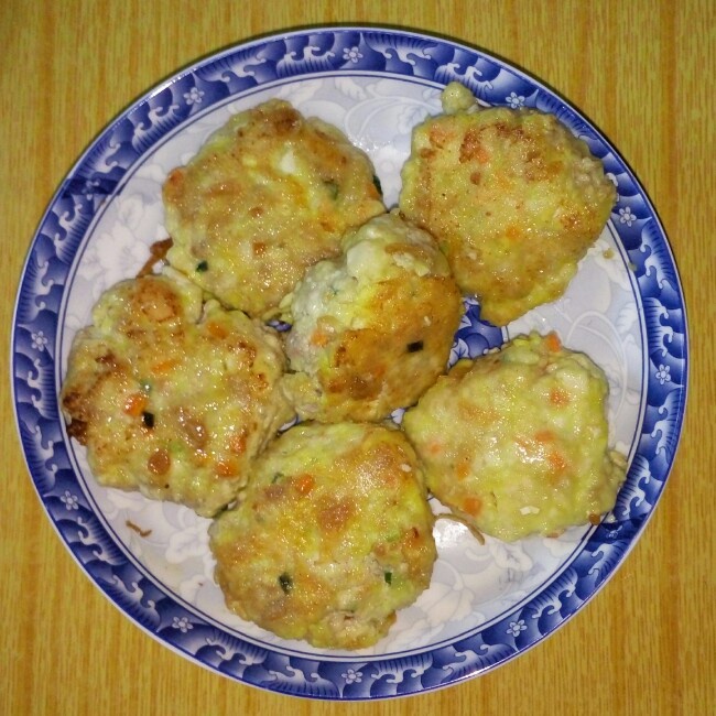 韩国料理——豆腐饼(동그랑땡)