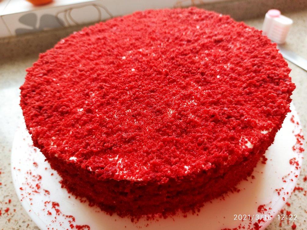 红丝绒蛋糕戚风版