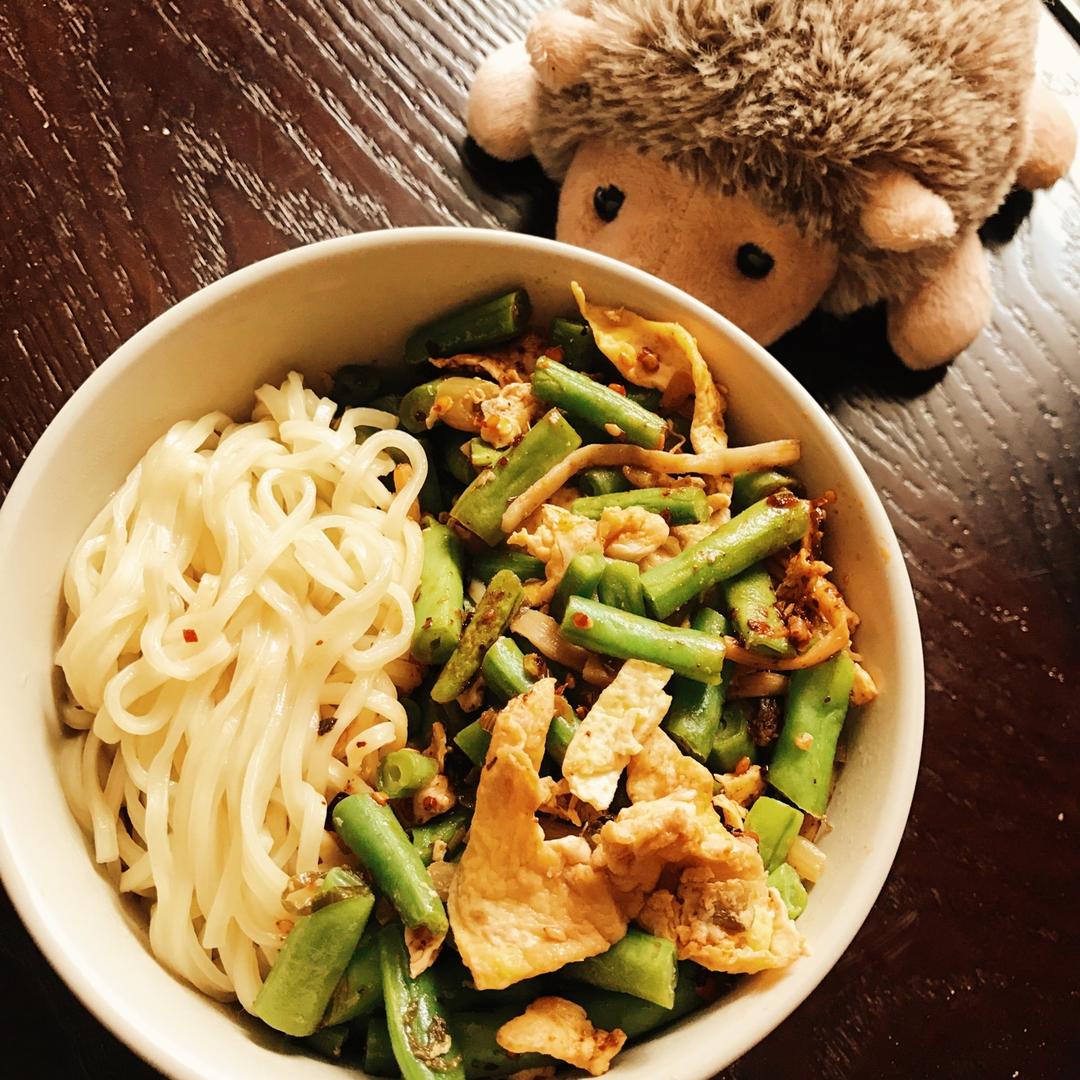 豆角焖面