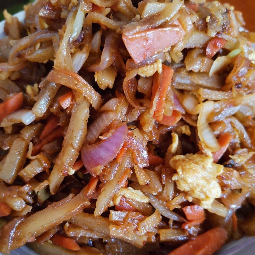 快手炒饼丝