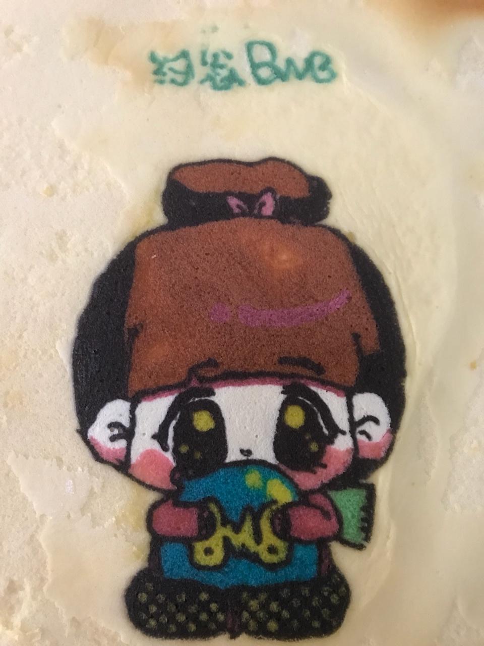 适合冷藏法彩绘面糊的蛋糕卷配方（一）