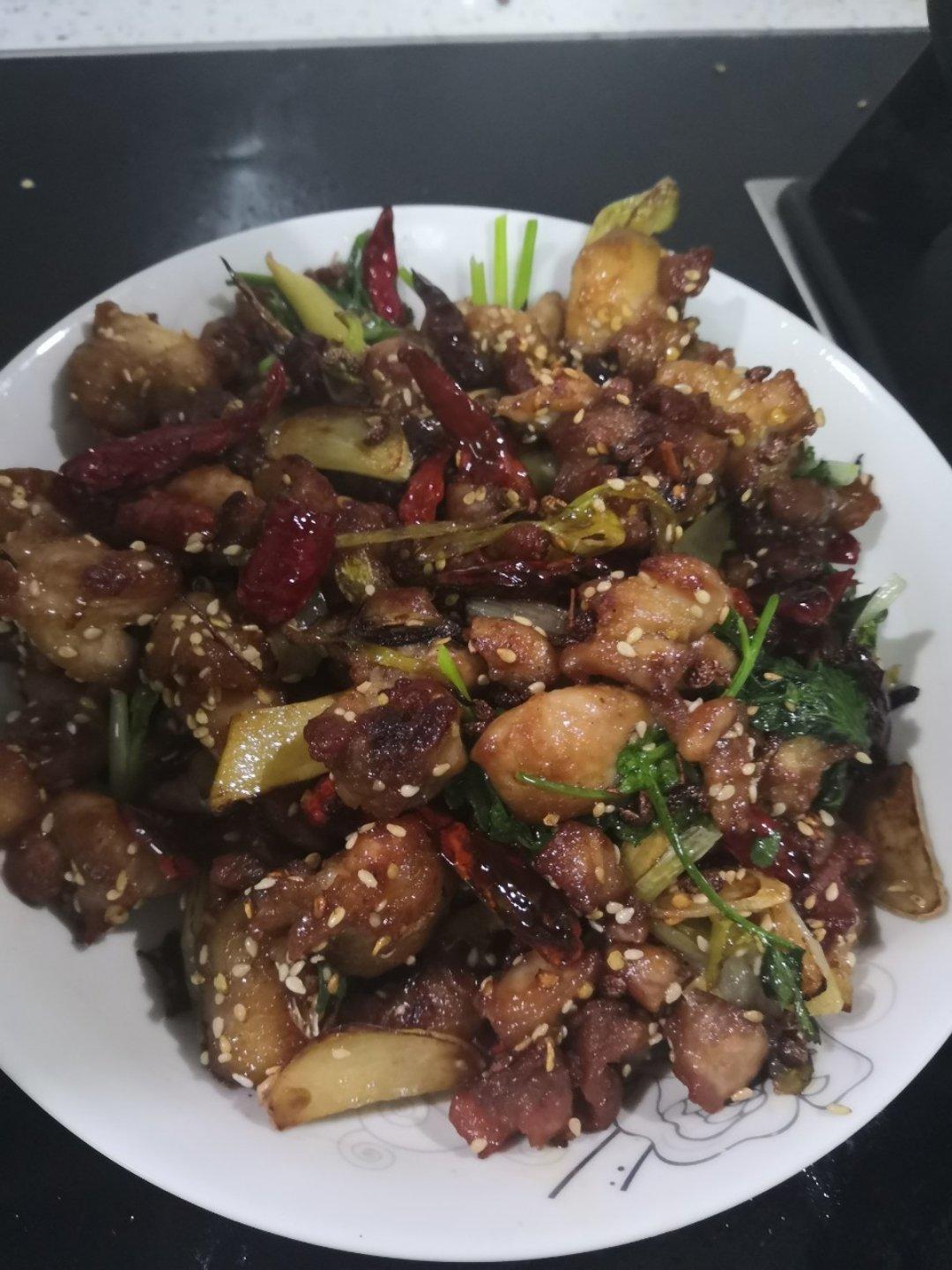 快手辣子鸡
