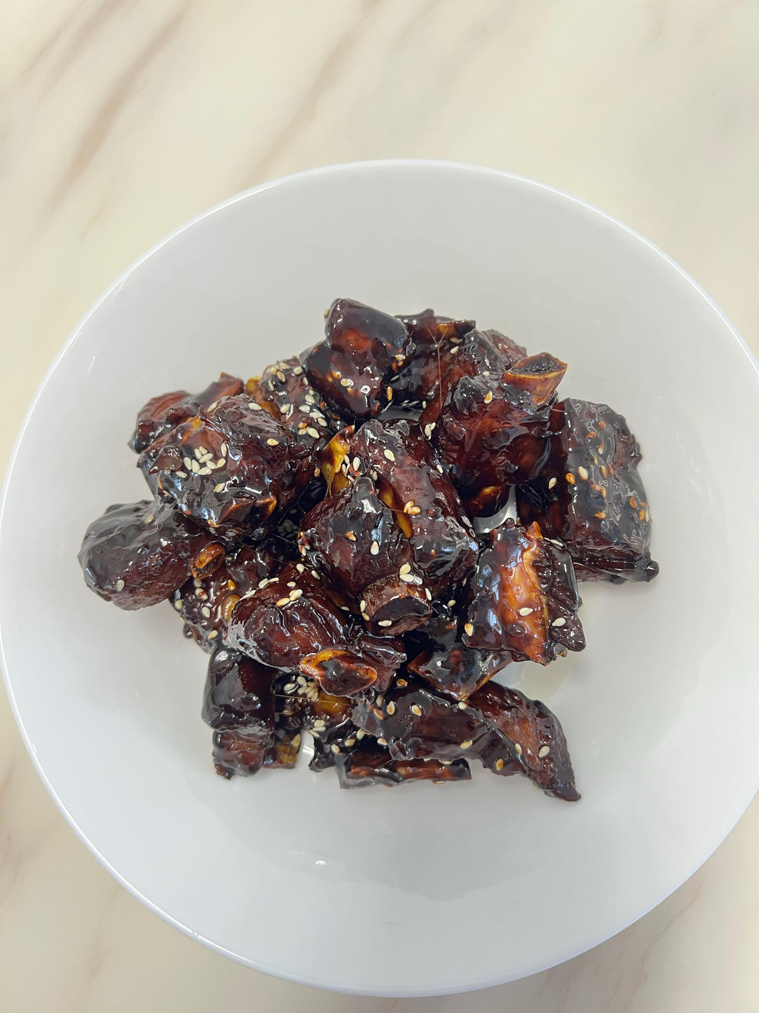 糖醋排骨（试验多次的最佳口感）