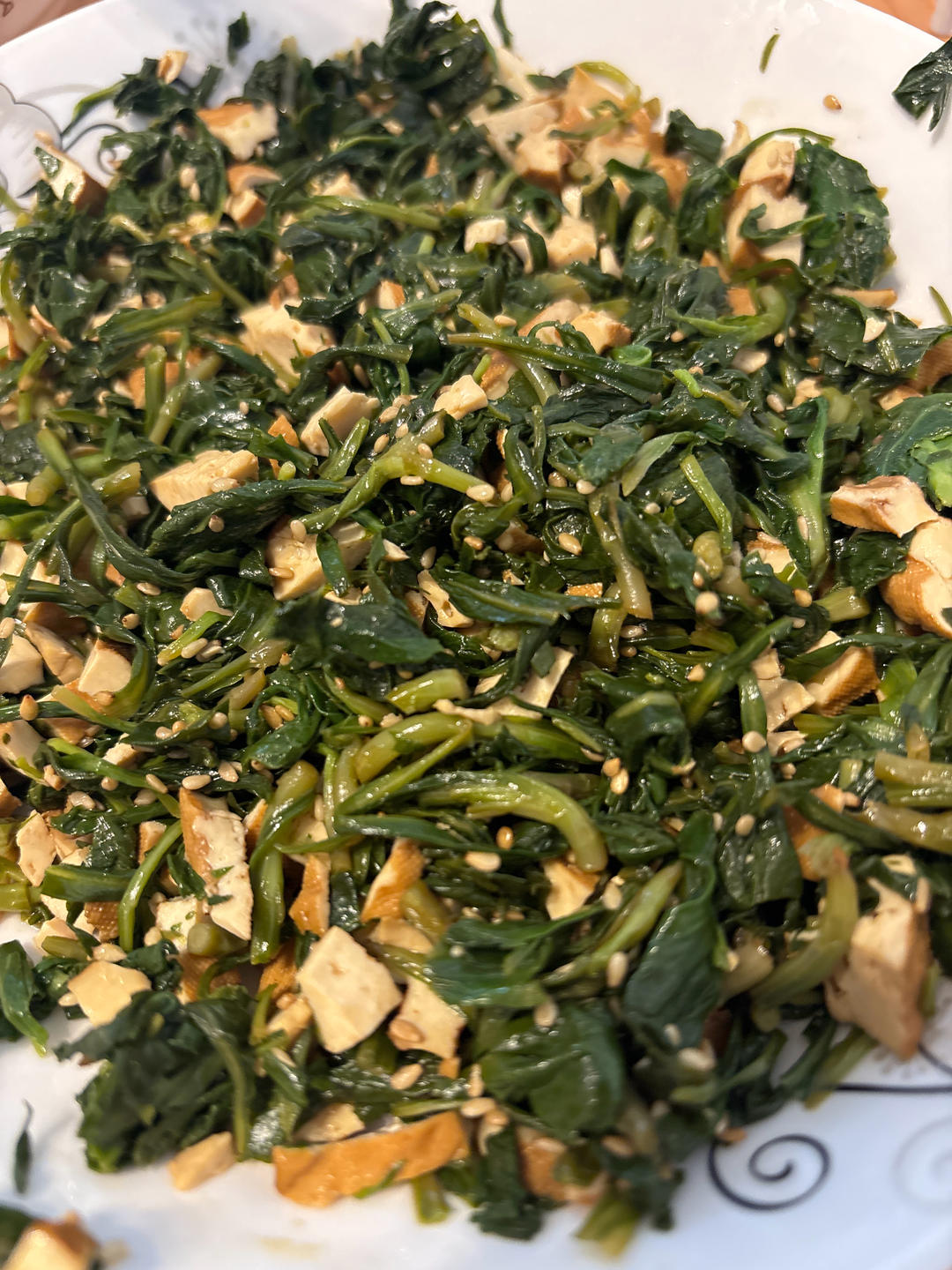 马兰头拌香干，舌尖上的春意一定要尝！