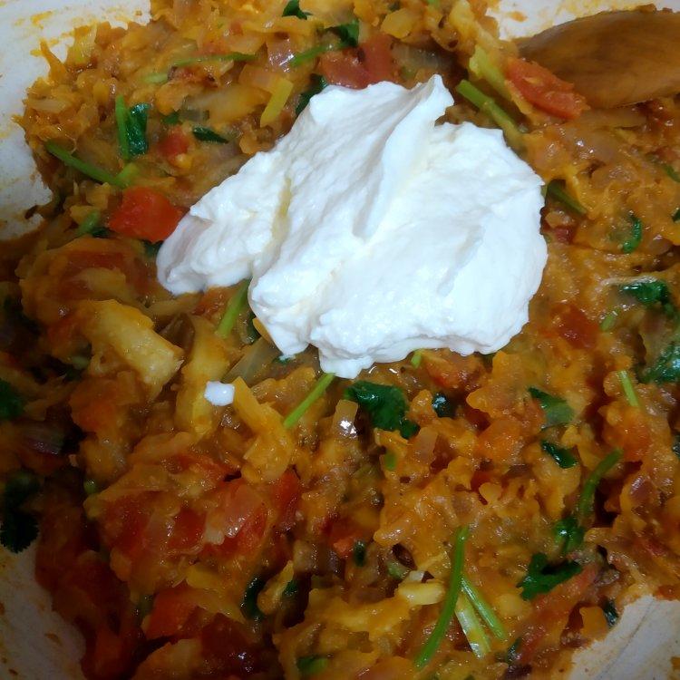 🇮🇳素食之咖喱双茄Baingan Bharta