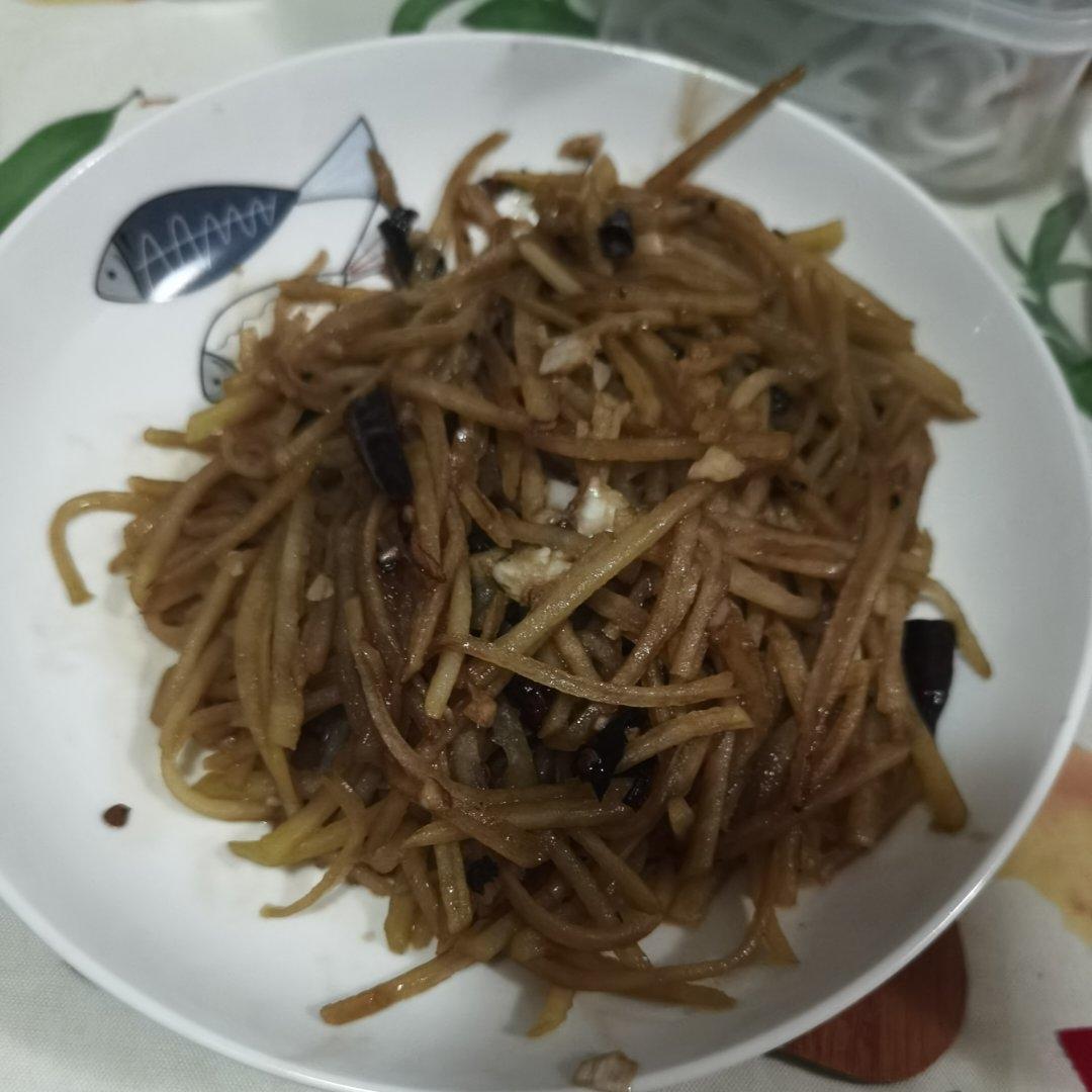 超级无敌下饭菜～酸辣土豆丝