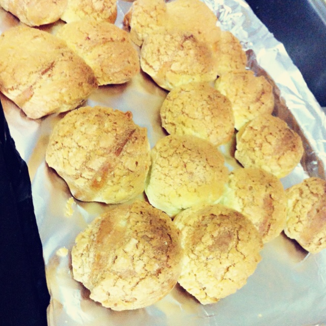 十分美味的酥皮泡芙