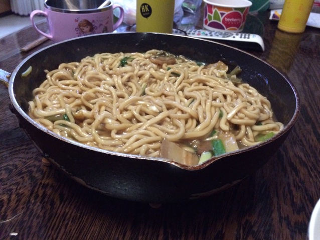 豆角焖面