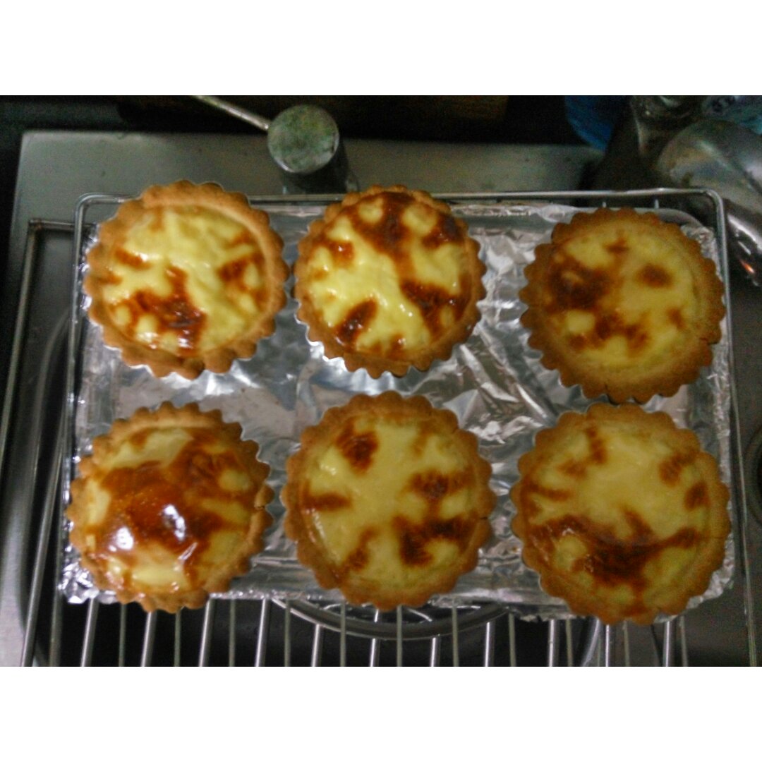 【视频食谱】不用开酥的曲奇蛋挞