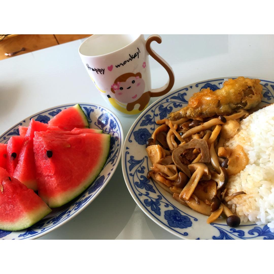 香菇酱烧鱼丸