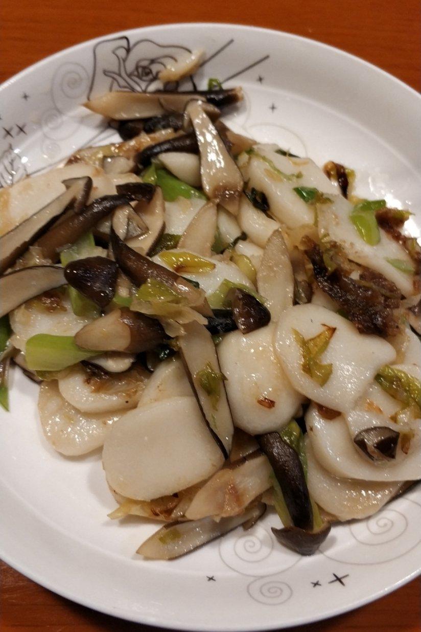 素炒年糕