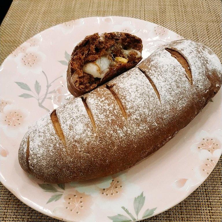 巧克力麻薯软欧包