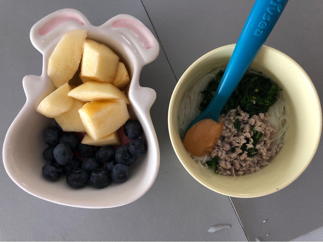 皮皮的辅食记录