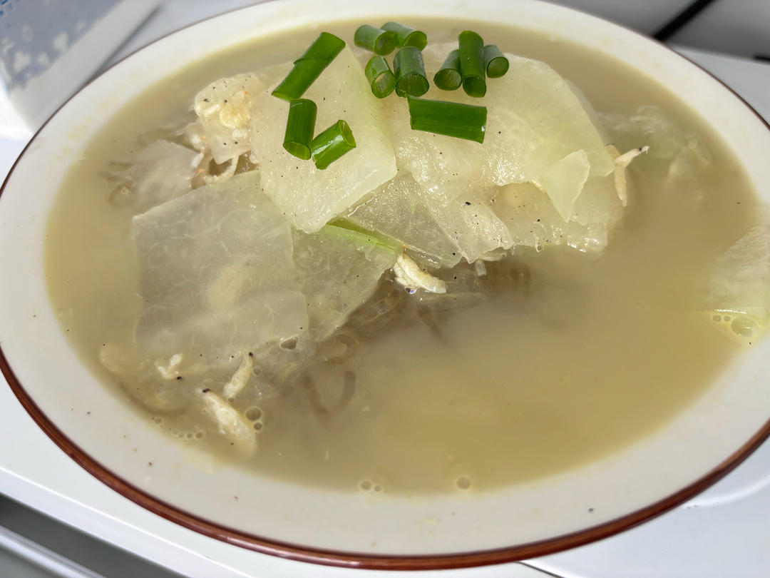 厨师长教你：“冬瓜粉丝汤”的家常做法，鲜甜味浓，清淡健康