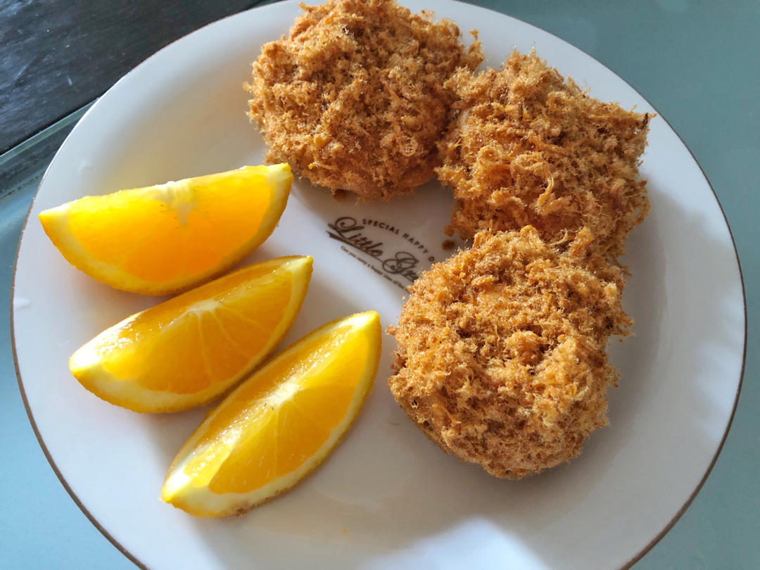 咸香松软的肉松小贝