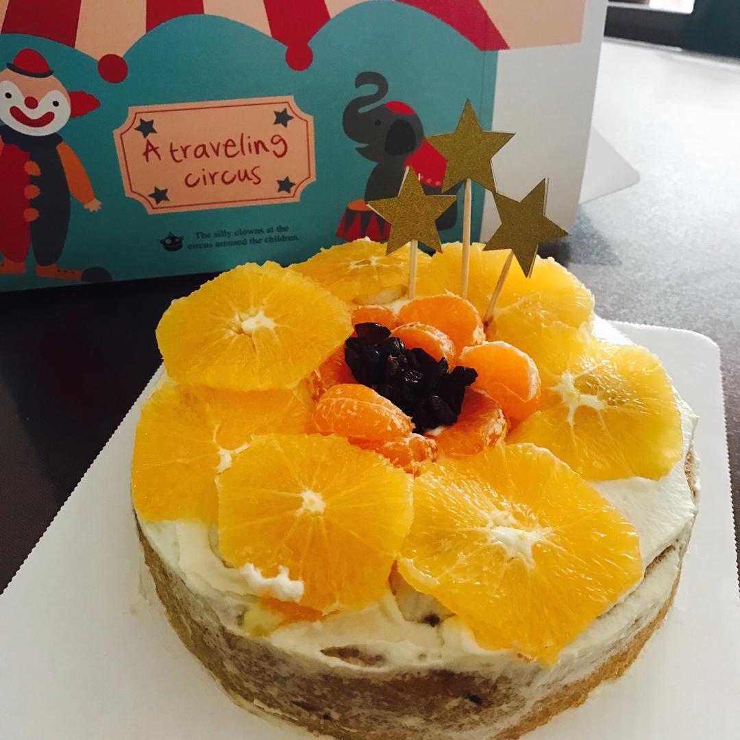 6寸戚风蛋糕（2蛋）